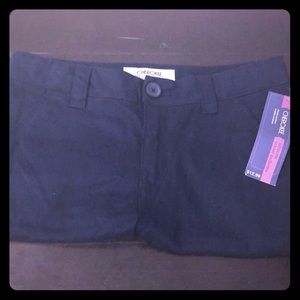 Girls Cherokee uniform pants shorts size 12
